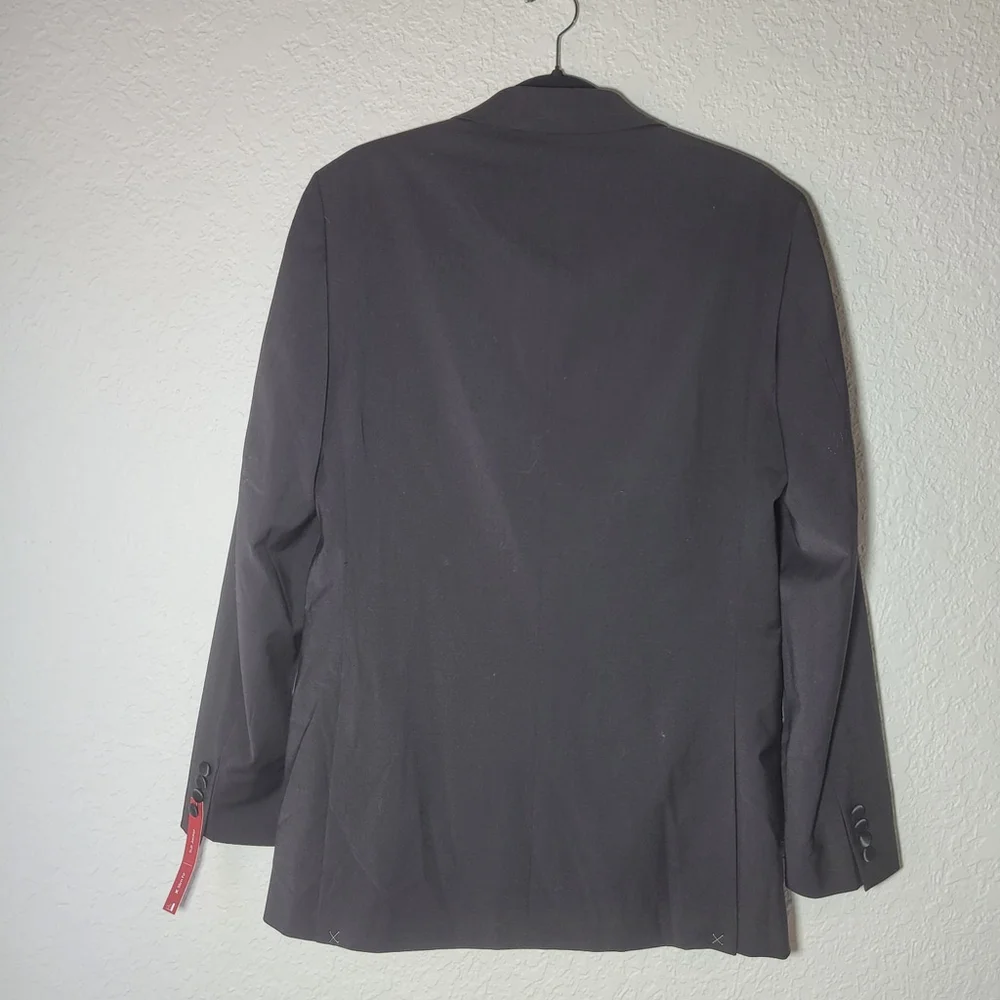Calvin Klein Men's Black X Slim-Fit Wool Tuxedo Sport Coat Suit Jacket Size 40L
